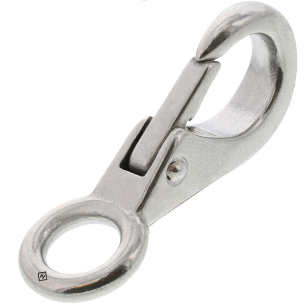 3/8" Stainless Steel Fixed Eye Snap#Size_3/8"