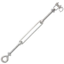 three eighths inch stainless steel turnbuckle jaw x eye alt