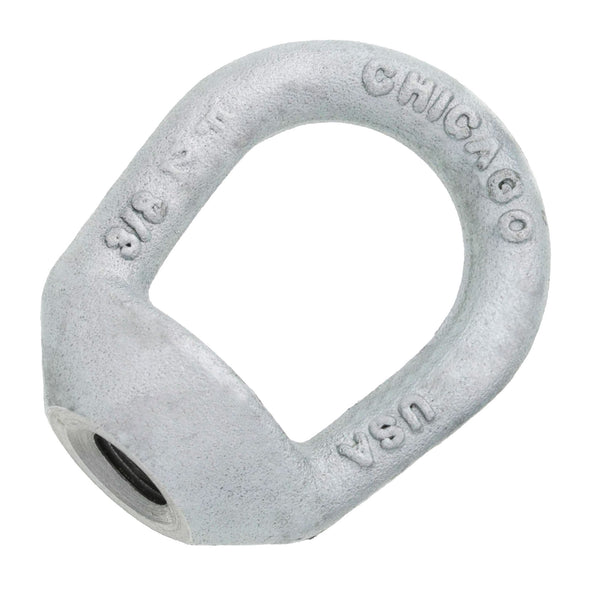1/2" Chicago Hardware Drop Forged Hot Dip Galvanized Eye Nut with 3/8" Bail#Size_1/2"