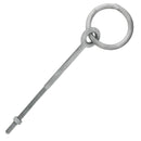 3/8" x 8" Chicago Hardware Drop Forged Hot Dip Galvanized Regular Ring Eye Bolt