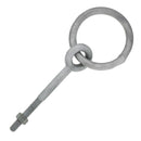 3/8" x 4-1/4" Chicago Hardware Drop Forged Hot Dip Galvanized Regular Ring Eye Bolt