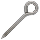 3/8" x 3" Stainless Steel Lag Eye Bolt
