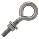 3/8" x 2" Stainless Steel Plain Eye Bolt