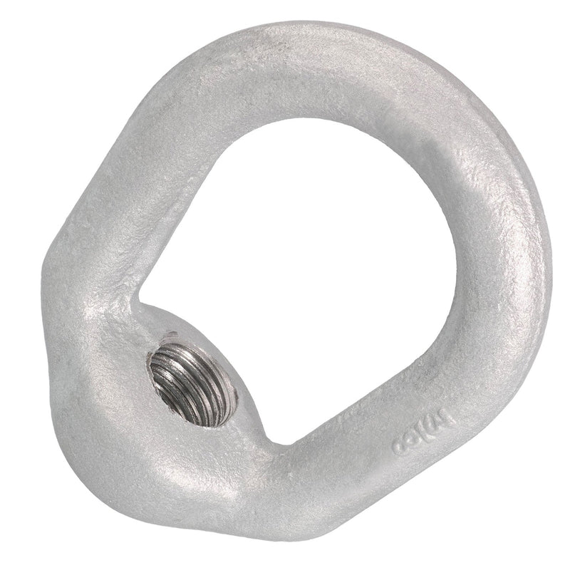 3/8" Hot Dipped Galvanized Eye Nut with 1/2"-13 UNC Tap