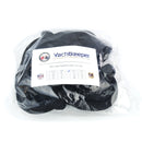 three quarter in x twenty five ft double braid nylon dock line black United Strands pk