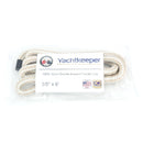 three quarter inch double braid nylon fender gold and white United Strands pk