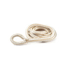 3/8" x 6' Double Braid Nylon Fender Line, Gold/White