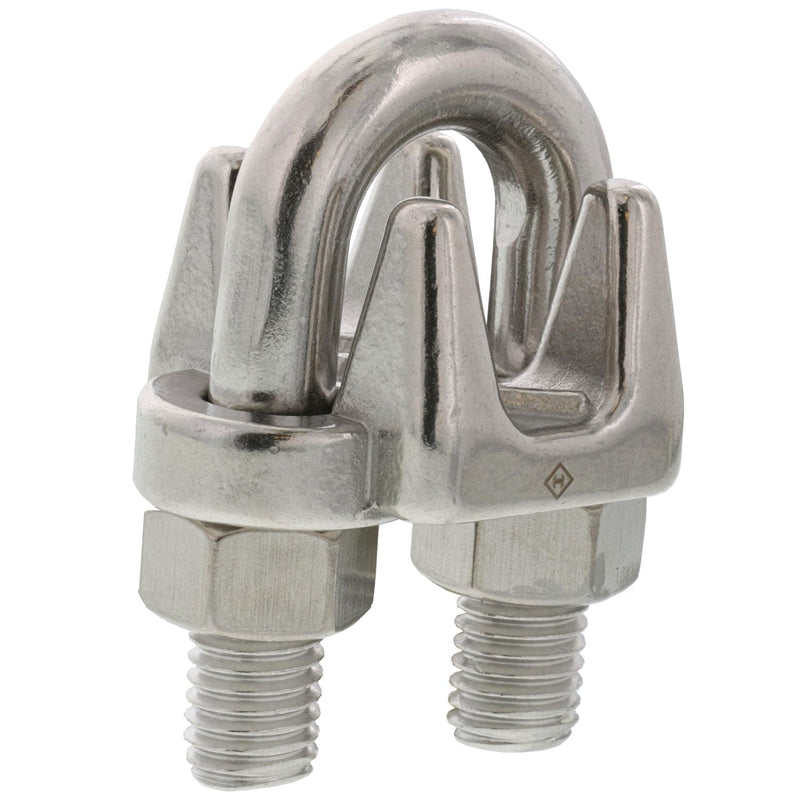 3/4" Type 316, Stainless Steel Cast Wire Rope Clip