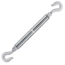 5/8" x 12" Chicago Hardware Hot Dip Galvanized Hook x Hook Turnbuckle