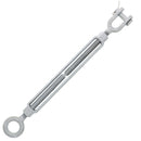 3/4" x 12" Chicago Hardware Hot Dip Galvanized Jaw x Eye Turnbuckle
