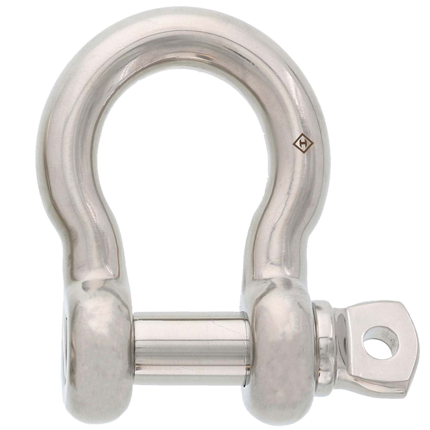 3/8 in., 2750 lb, Type 316 Stainless Steel Screw Pin Anchor Shackle