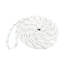 3/4" x 50' Double Braid Nylon Dock Line, White