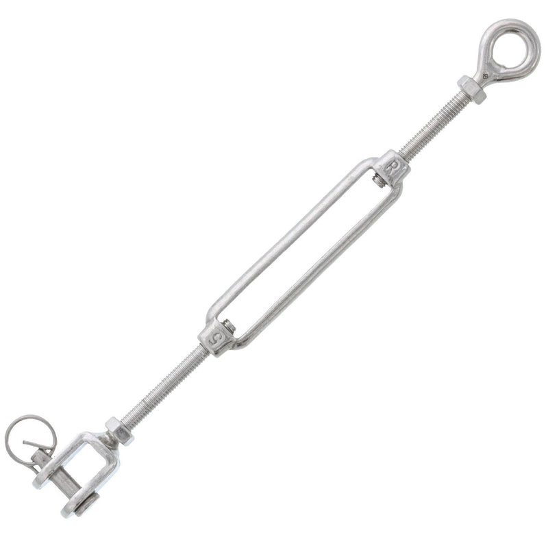 High Quality Rigging Heavy Duty Us Type Turnbuckle with Eye Hook