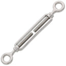3/16" x 2-1/8" Stainless Steel Eye x Eye Turnbuckle