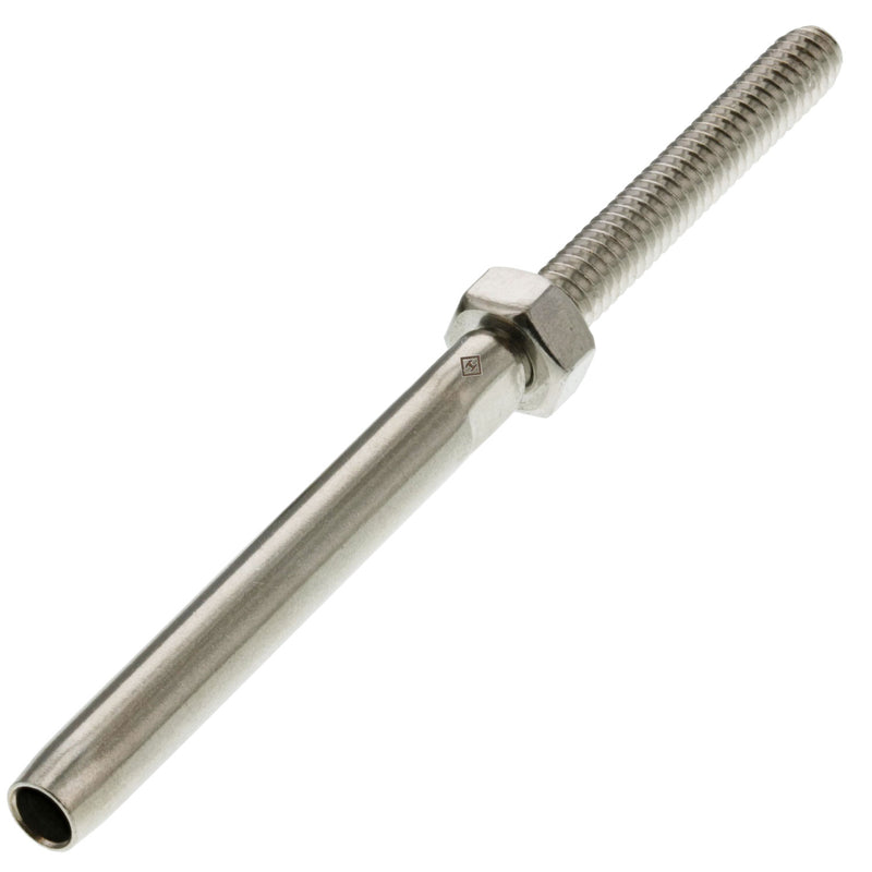 3/16" Stainless Steel Cable Railing Threaded Stud