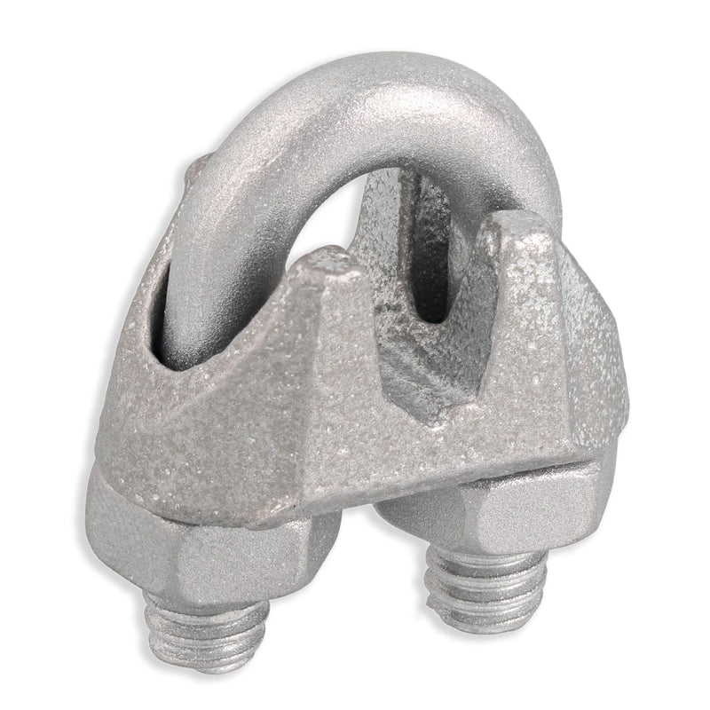 3/16" Zinc Plated Malleable Wire Rope Clip