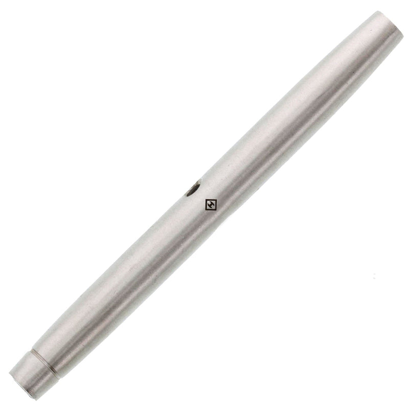 3/16" x 3-3/16" Stainless Steel Pipe Style Turnbuckle Body