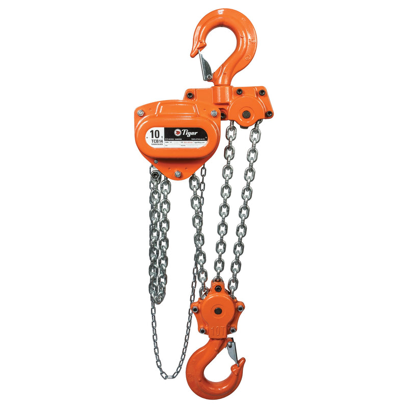 2 Ton x 10' Lift, Tiger Lifting PROCB Manual Chain Block