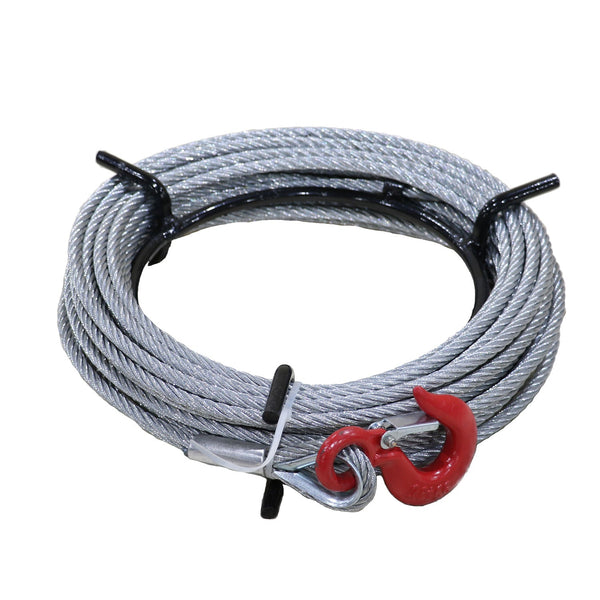5/16" x 65' Winch Cable for Tyler Tool Aluminum Wire Rope Winch Model AW-080#Size_5/16" Cable