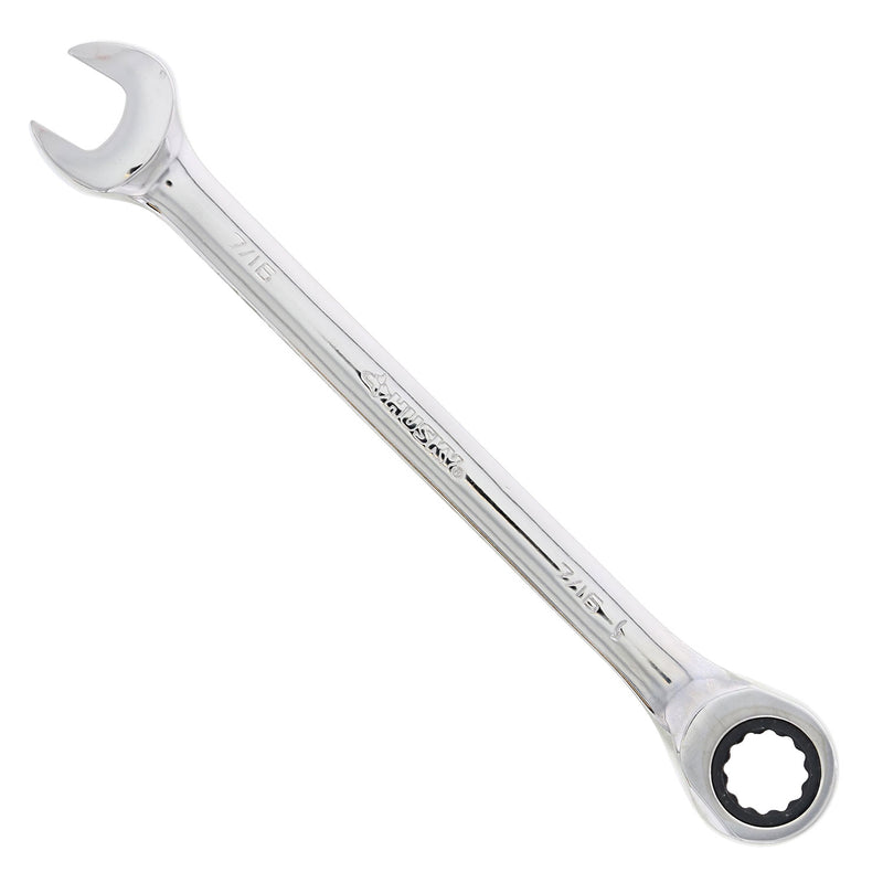 7/16" Ratcheting Box End / Open End Wrench